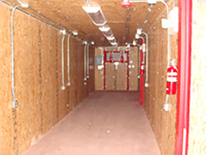 The Blast proof 8 wide is an example of a spacious Blast proof resistant module options at Pierce Leasing.