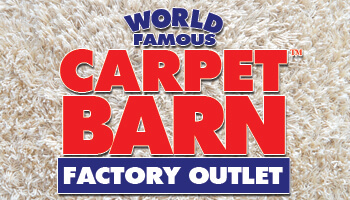 Carpet Barn Factory Outlet Logo | Wolrd Famous Carpet Barn